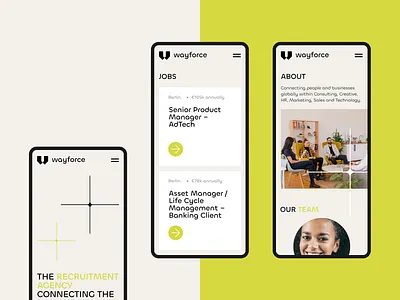 Wayforce: Brand Identity & Website brand guidelines brand identity branding graphic design logo mobile design webflow development