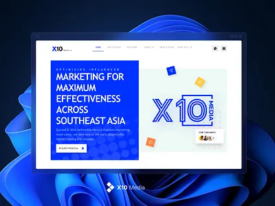 Marketing Agency Website figma marketing agency ui ux website