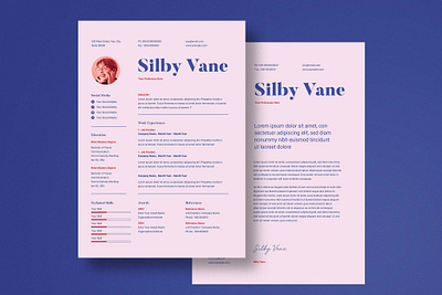 Simple Resume clean cover cover letter curriculum vitae cv design cv template design doc document graphic design illustration job job cv minimalist portfolio professional cv resume resume design resume template work