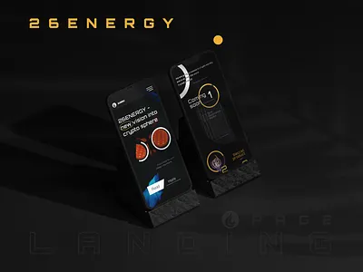 Twentysixenergy.com on mobile! branding landing landingpage logo ui ux ux ui web webdesign webpage