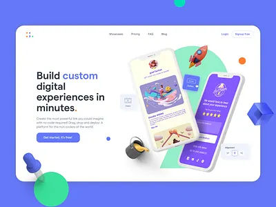 Link builder landing page app app builder builder landing page website
