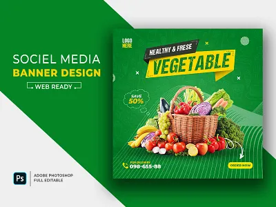 Social Media Banner Design social media post