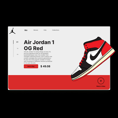 Shoe's Landing Page