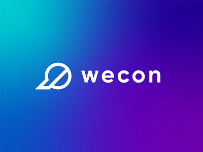 Wecon Logo concept for Contest | redwanmunna brandidentity brandlogo contestlogo creativelogo digitallogo logocreations logocreator logodesigner logoicon logoideas logomark logopresentation logotype logotypo modernlogo redwanmunna simplelogo startuplogo techlogo technologylogo