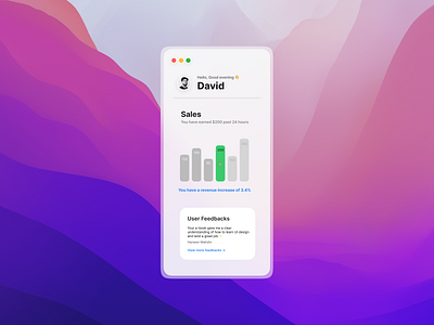 Sales Dashboard UI brand dashboard design developer sales typography ui ux
