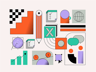 Adobe live Tutorial about online Workshops abstract adobe design flatillustration graphic design icon illustration illustrator texture vector vectorillustration