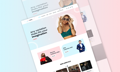 ABIRA FASHION Shopping Landing Page abira abira fashion branding design fashion graphic design landing page landing page design shopping shopping landing page shopping landing page design ui ui ux design uiux ux