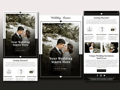 Newsletter Design branding creative design elegant design email email automation email campaign email design email marketing email specialist email template design engagement graphic design invitation klaviyo mailchimp minimal modern promotional email wedding website