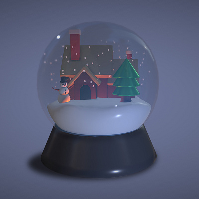 Snow world 3d design everydayobject graphicdesign illustration nft vector