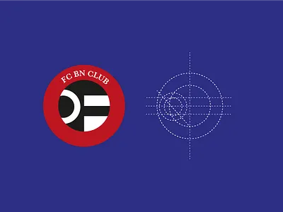 FC BN CLUB - logo branding design football graphic design logo logo design logos logotype