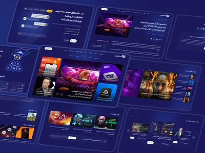 Smilinno AI - Website ai blue content dark darkblue darkui designer homepage landingpage modern news pouyafotovati slider smilinno technology ui ux