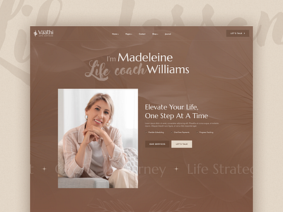 Vaathi - Life Coach Ui Design modern aesthetics