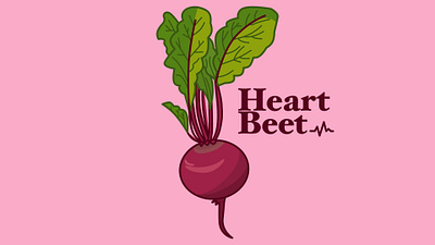 Beetroot beet beetroot branding cute design food graphic design illustration logo ui vector