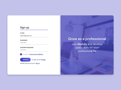 Maratón UI - Challenge #7 - Sign Up app branding challenge daily daily ui design figma graphic design illustration logo ui ux vector