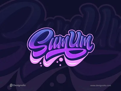 Sumum hand lettering typography design business logo calligraphy company logo creative logo custom font custom lettering design design logo font design handlettering handmade logo illustration ipad lettering logodesign logotype streetwear tshirt design tshirts typography