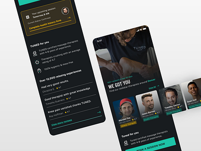 Physio therapy app agency app design app ui athlete fitness fitness app studio therapy ui ui design ux design