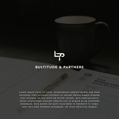 Bultitude & Partners arabic logo brand identity branding design logo logo design