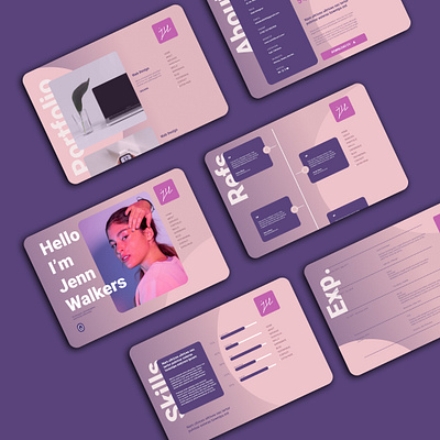 Portfolio Website Design design design concept ui ui design ux web design web ui website website design