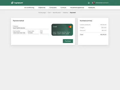 Checkout - Daily UI 002 card checkout credit card daily ui design figma form light theme ui