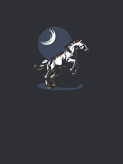 Horse design graphic design illustration vector