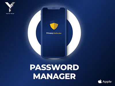 Dark Mode Password Manager app app ui design app ux design branding design icon illustration logo typography ui ui ux ux vector