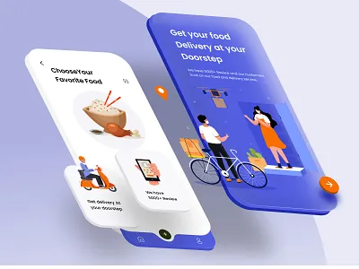 Food Delivery Mobile App android android app design app app design app screens delivery app design food food app food delivery interface ios iso app design mobile mobile app mobile app design ui uiux ux ux ui design uxui design