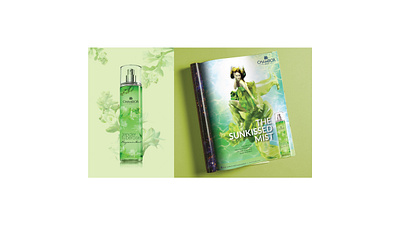 Chambor-Bodymist advertising design packaging typography