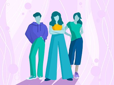 fashion figures ✨ affinity art artist branding character creative design digital painting drawing graphic design illustrated illustration logo motion graphics paint painter procreate ui ux vector