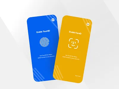 TouchID or FaceID? ui