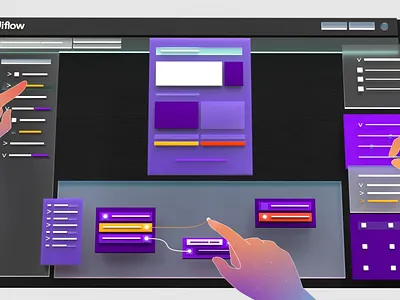 Uiflow 3d animated video art direction cel animated creative direction frame by frame hand drawn illustration interactive animation video animation