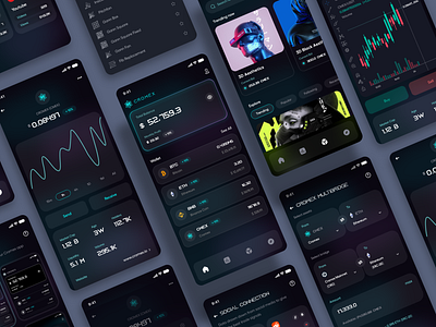 Crypto wallet app app bitcoin branding btc crypto design etherium graphic design illustration logo typography ui ux vector wallet