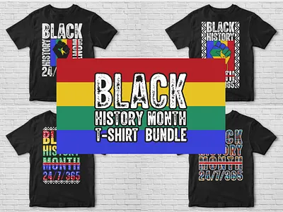 Black History Month T-shirt design bundle 2022 tshirt banner black history month black history month svg black lives matter black pride svg blm svg cut files design design graphic design logo print on demand print template shirts design sublimation svg cut file t shirt design vector