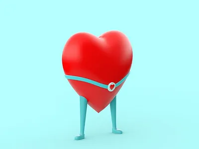 Happy Heart Day! icon illustration