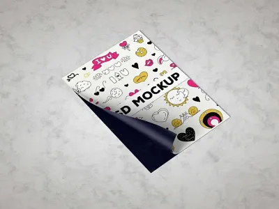 Free Flyer PSD Mockup branding corner design flyer fold free graphic design illustration latest logo mockup mockup design motion graphics premium psd psd mockup