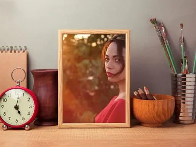 Free Table Poster Mockups design free illustration latest logo mockup mockup design poster premium psd psd mockup table