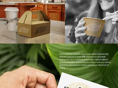 Jawa Landa logo branding company logo design food logo