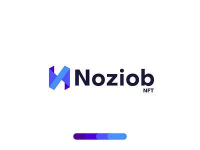 Noziob N logo mark for NFT startup brand identity branding creative logo flat gradient identity letter logo logo logo design logo designer logomark logos logotype minimalist logo modern logo n letter logo nft logo symbol typography vector