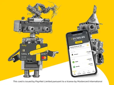 Tally Mastercard and app app bank bank card card currency debit digital digital bank gold iphone mastercard money savings savings account tally technology yellow