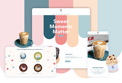 Gelato website adobe xd desktop gelato graphic graphic design homepage ice cream website ui web design website