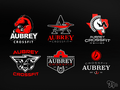 Aubrey CrossFit (Idea Exploration) art branding design graphic design illustration illustrator logo vector