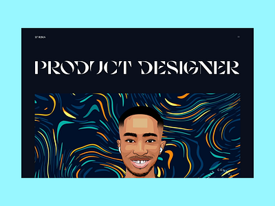 Portfolio Website animation design freelance illustration motion graphics portfolio ui uidesign