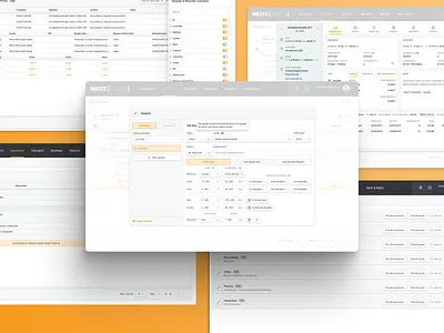 New Website for the Waste Management Industry brand dashboard graphic logotype managament ui ux