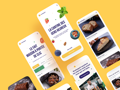 Avekapeti UI 3d app app design delivery app food food app food delivery foodtech fresh fruits illustration meals mobile mobile first ui ux vegetables web app webapp yellow