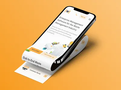 New Website for the Waste Management Industry branding dashboard graphic design logo ui vector