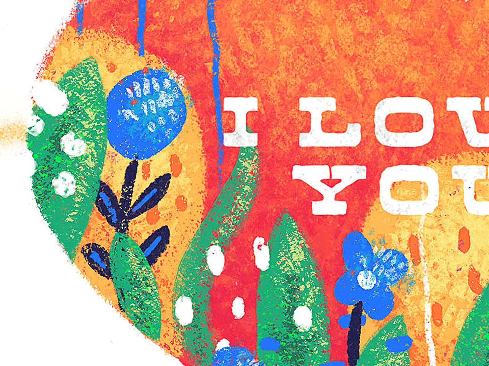 Crayon Details lettering procreate textures