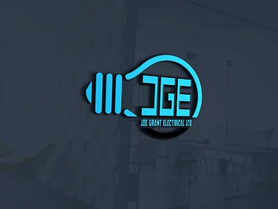 electric company logo branding construction company logo design graphic design illustration logo