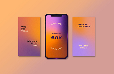 Instagram Stories Design ad ad design gradient gradient template instagram instagram ad instagram banner instagram design instagram post instagram promotion instagram stories instagram story template instagram template minimal social media social media template stories story