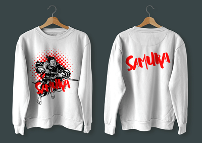 SAMURAI T-shirt branding dress fashion graphic design illustration sweeter tshirt