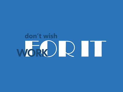 Motivational quotes blue graphic design motivation quotes typography ui