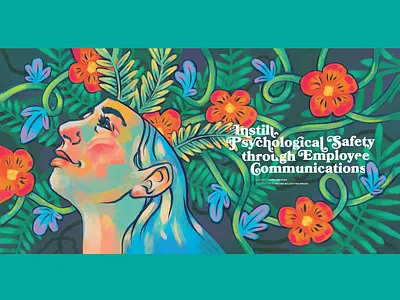Psychological Safety editorial illustration illustration type
